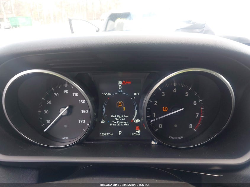 2017 Land rover Range rover sport VIN SALWR2FV7HA178369 IAAI salvage auction — FRONT END, Clear (Georgia), sold $5,450 on 2026-07-22 (photo 7)