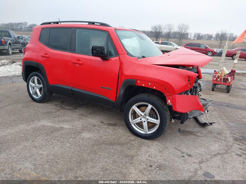 2016 Jeep Renegade VIN ZACCJBBT3GPD97012 IAAI salvage auction — FRONT END, Salvage Title, sold $525 on 2026-07-07 (photo 1)