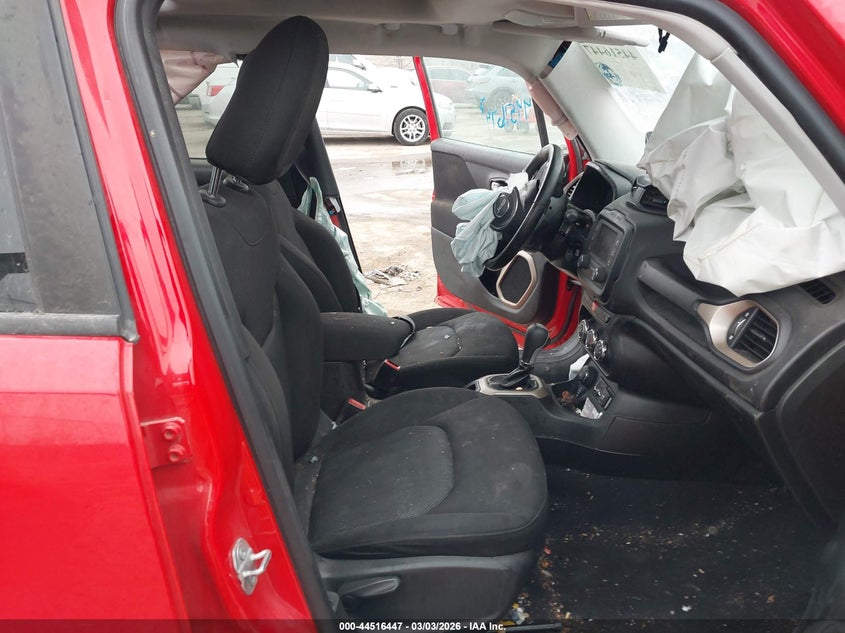 2016 Jeep Renegade VIN ZACCJBBT3GPD97012 IAAI salvage auction — FRONT END, Salvage Title, sold $525 on 2026-07-07 (photo 5)