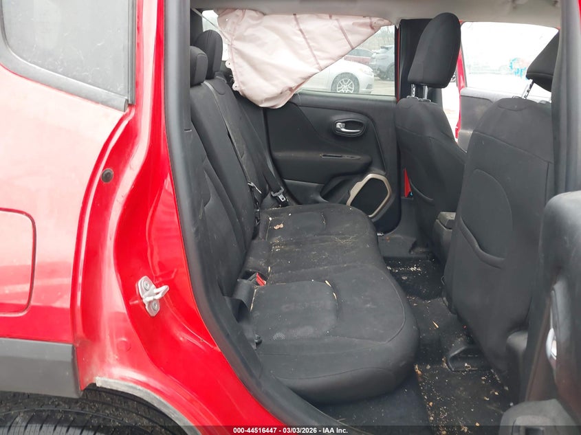 2016 Jeep Renegade VIN ZACCJBBT3GPD97012 IAAI salvage auction — FRONT END, Salvage Title, sold $525 on 2026-07-07 (photo 8)