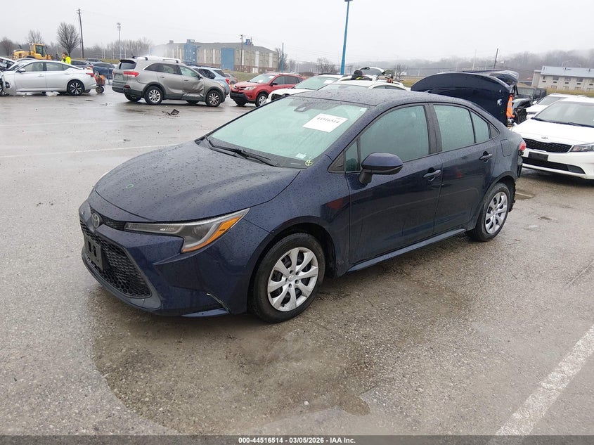 2022 Toyota Corolla VIN 5YFEPMAE6NP344559 IAAI salvage auction — REAR END, Salvage Title, sold $3,900 on 2026-07-28 (photo 2)