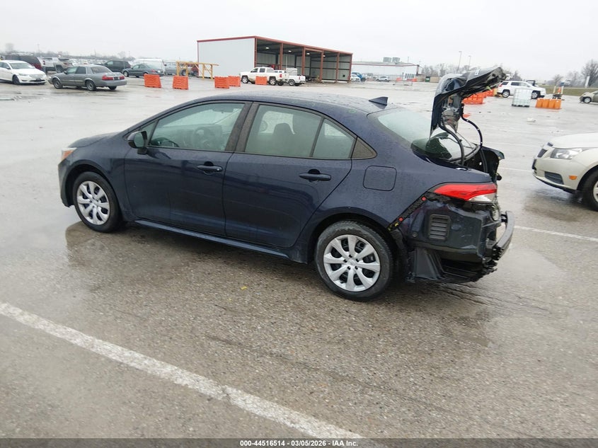2022 Toyota Corolla VIN 5YFEPMAE6NP344559 IAAI salvage auction — REAR END, Salvage Title, sold $3,900 on 2026-07-28 (photo 3)