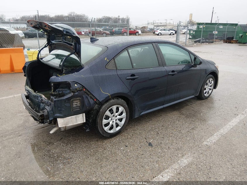 2022 Toyota Corolla VIN 5YFEPMAE6NP344559 IAAI salvage auction — REAR END, Salvage Title, sold $3,900 on 2026-07-28 (photo 4)