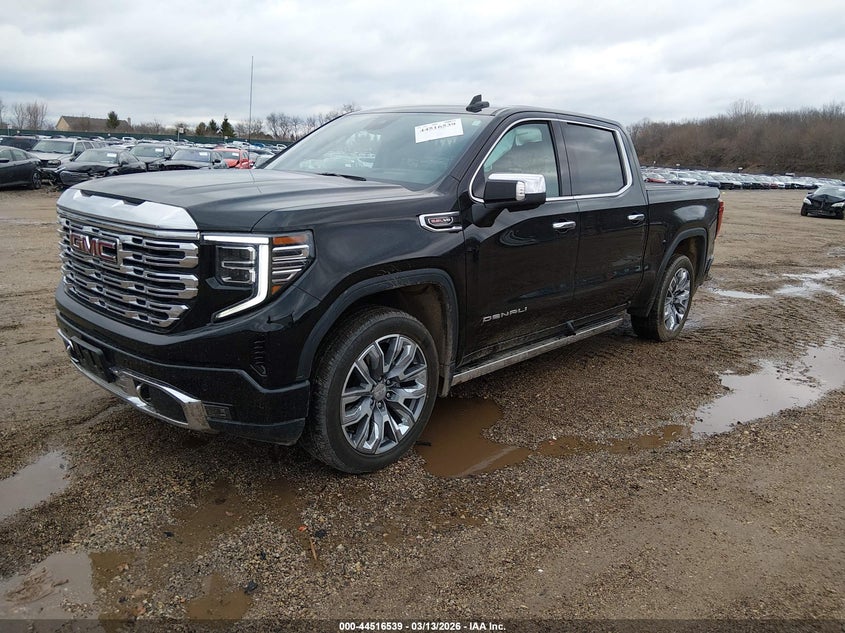 2023 Gmc SIERRA VIN 3GTUUGEL4PG164326 IAAI salvage auction — SIDE, Salvage Title, sold $16,200 on 2026-07-09 (photo 2)