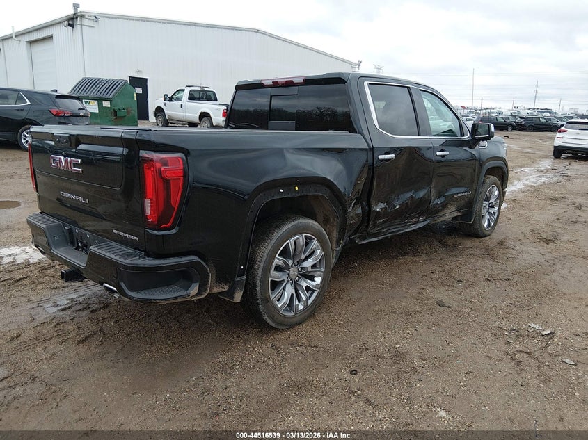 2023 Gmc SIERRA VIN 3GTUUGEL4PG164326 IAAI salvage auction — SIDE, Salvage Title, sold $16,200 on 2026-07-09 (photo 4)