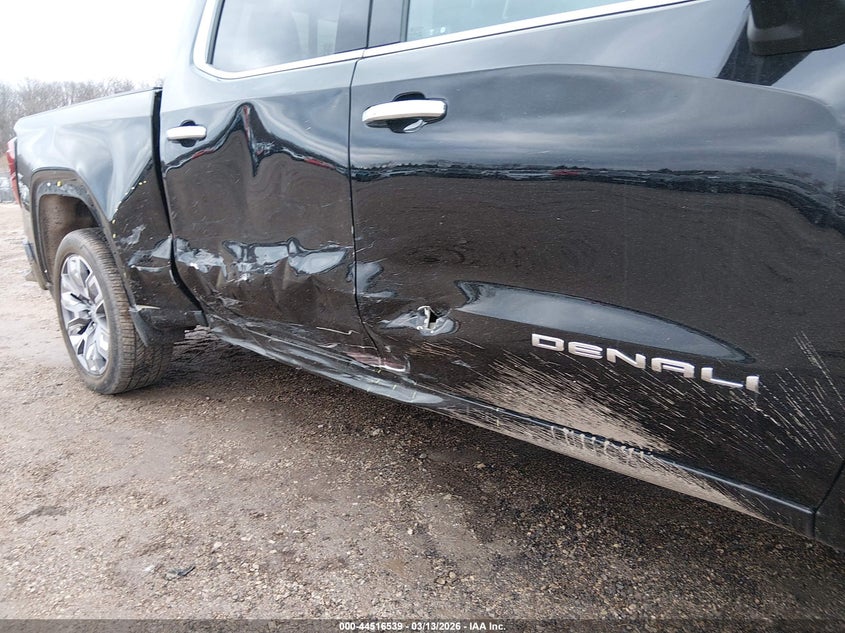 2023 Gmc SIERRA VIN 3GTUUGEL4PG164326 IAAI salvage auction — SIDE, Salvage Title, sold $16,200 on 2026-07-09 (photo 6)