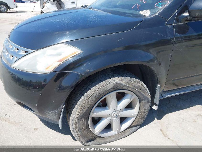 2004 Nissan Murano VIN JN8AZ08T24W227030 IAAI salvage auction — LEFT FRONT, Salvage (Idaho), sold $350 on 2026-07-15 (photo 6)