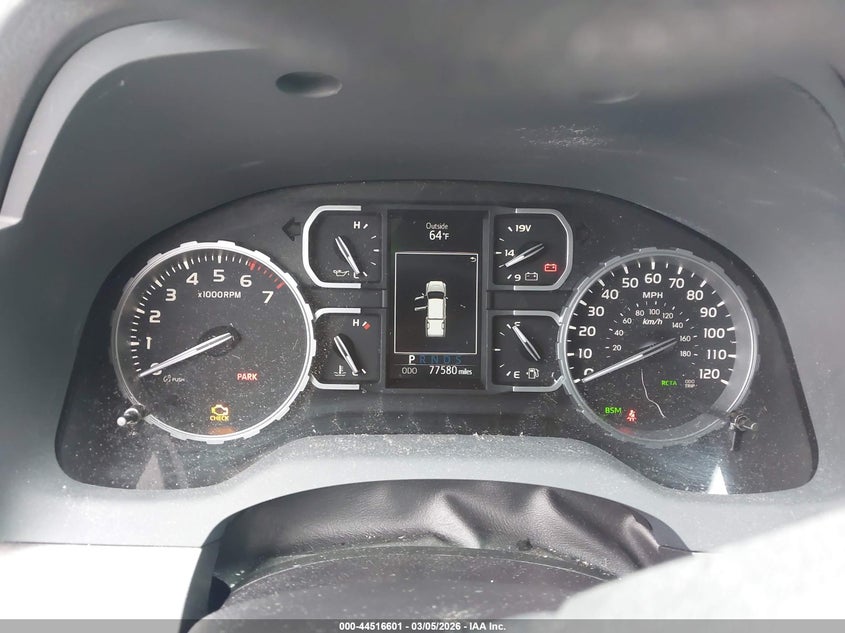 2021 Toyota Tundra VIN 5TFDY5F19MX023197 IAAI salvage auction — LEFT SIDE, Clear (Oklahoma), sold $17,400 on 2026-07-30 (photo 7)