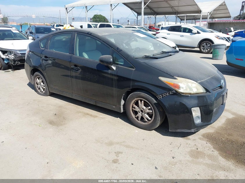 2010 Toyota Prius VIN JTDKN3DU8A0212316 IAAI salvage auction — LEFT SIDE, Salvage (California), sold $1,100 on 2026-07-15 (photo 1)