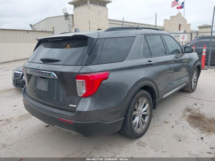 2020 Ford Explorer VIN 1FMSK7DH9LGB51714 IAAI salvage auction — RIGHT FRONT, Salvage Title, sold $5,850 on 2026-08-03 (photo 4)