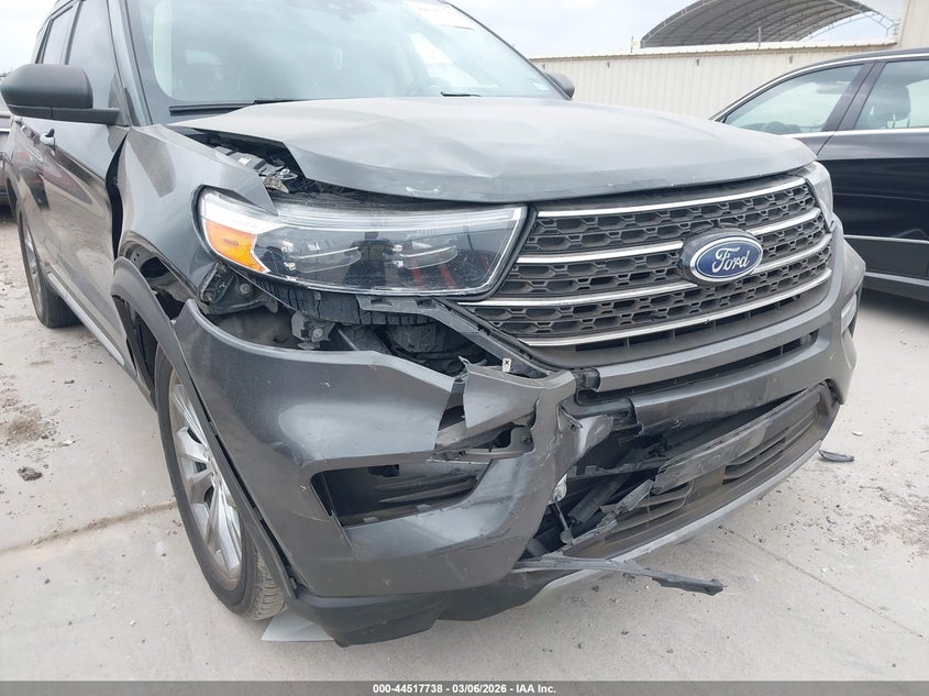 2020 Ford Explorer VIN 1FMSK7DH9LGB51714 IAAI salvage auction — RIGHT FRONT, Salvage Title, sold $5,850 on 2026-08-03 (photo 6)