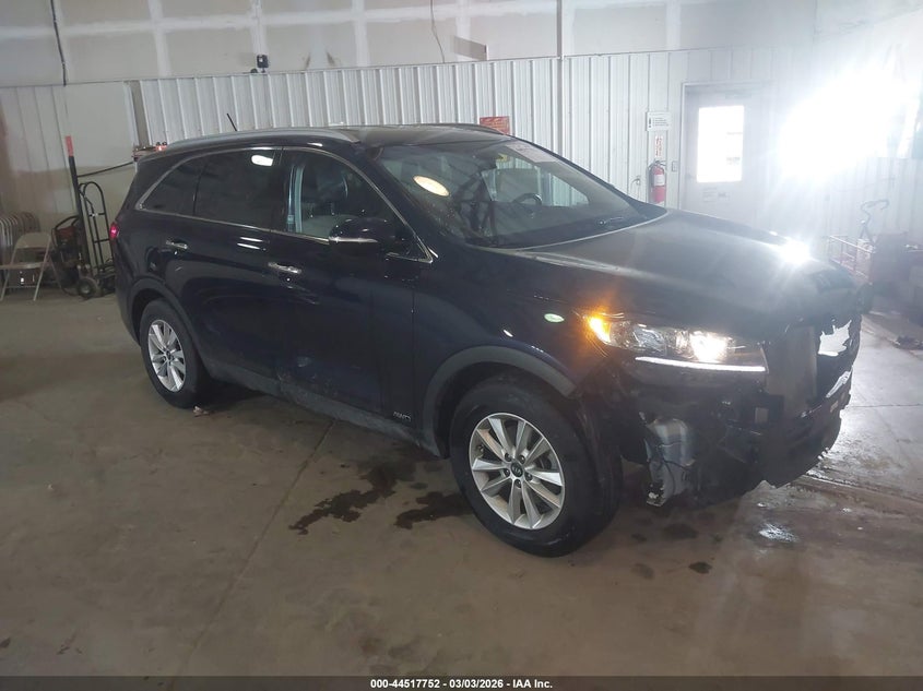 2020 Kia Sorento VIN 5XYPGDA33LG671879 IAAI salvage auction — FRONT END, Salvage (Illinois), sold $1,900 on 2026-07-22 (photo 1)