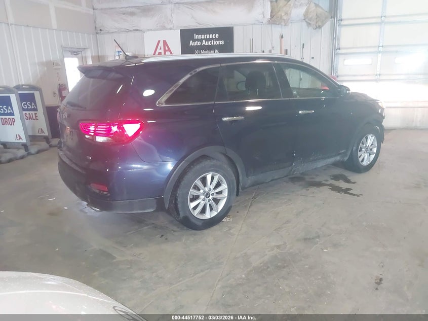 2020 Kia Sorento VIN 5XYPGDA33LG671879 IAAI salvage auction — FRONT END, Salvage (Illinois), sold $1,900 on 2026-07-22 (photo 4)