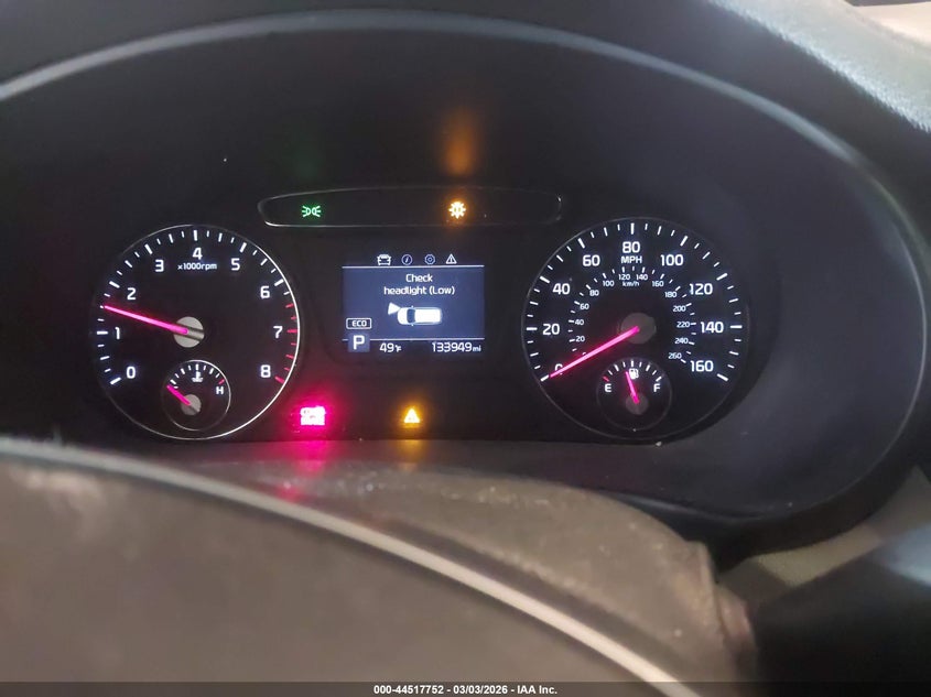 2020 Kia Sorento VIN 5XYPGDA33LG671879 IAAI salvage auction — FRONT END, Salvage (Illinois), sold $1,900 on 2026-07-22 (photo 7)