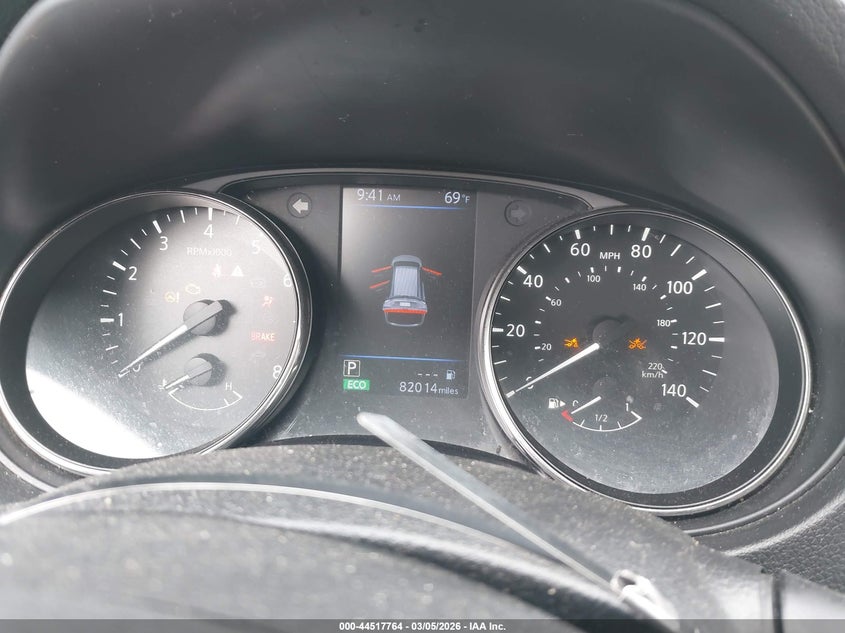2020 Nissan Rogue VIN JN8AT2MTXLW007023 IAAI salvage auction — FRONT END, Salvage Title, sold $975 on 2026-07-10 (photo 7)