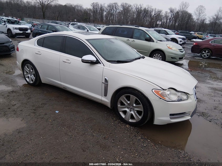 2010 Jaguar Xf VIN SAJWA0FA1AHR70595 IAAI salvage auction — FRONT END, Salvage (New Jersey), sold $550 on 2026-07-14 (photo 1)