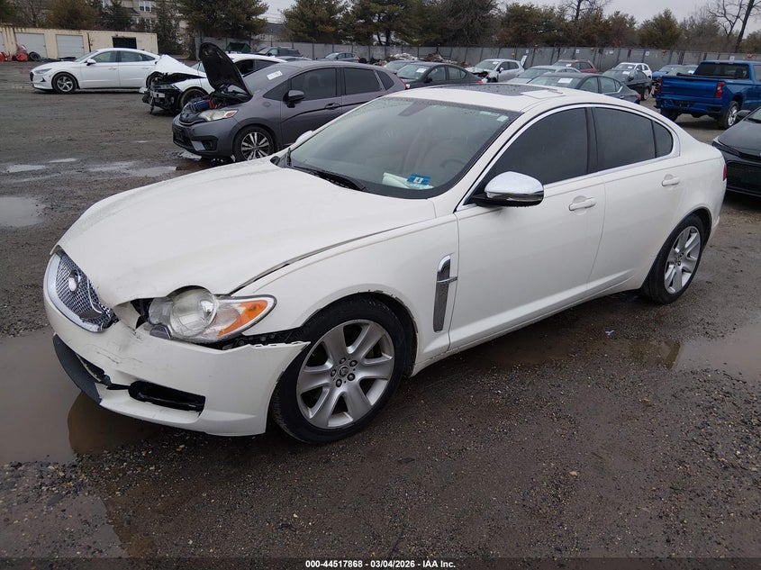 2010 Jaguar Xf VIN SAJWA0FA1AHR70595 IAAI salvage auction — FRONT END, Salvage (New Jersey), sold $550 on 2026-07-14 (photo 2)