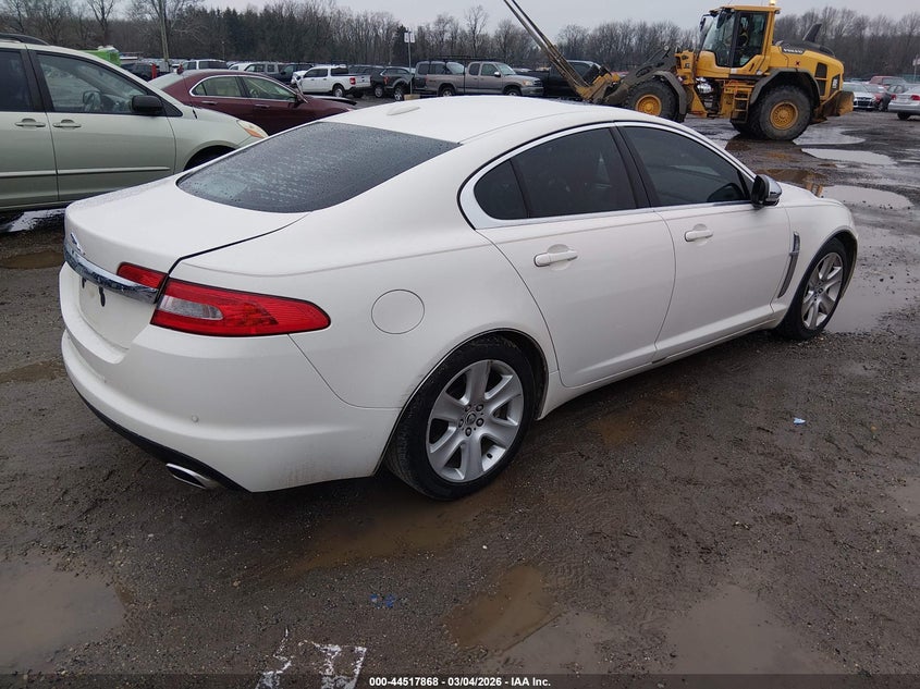 2010 Jaguar Xf VIN SAJWA0FA1AHR70595 IAAI salvage auction — FRONT END, Salvage (New Jersey), sold $550 on 2026-07-14 (photo 4)