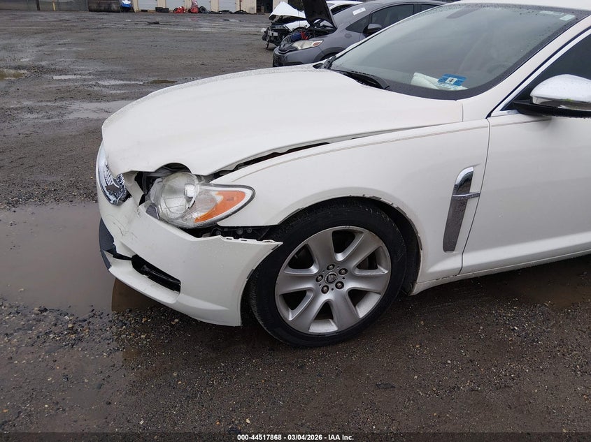 2010 Jaguar Xf VIN SAJWA0FA1AHR70595 IAAI salvage auction — FRONT END, Salvage (New Jersey), sold $550 on 2026-07-14 (photo 6)