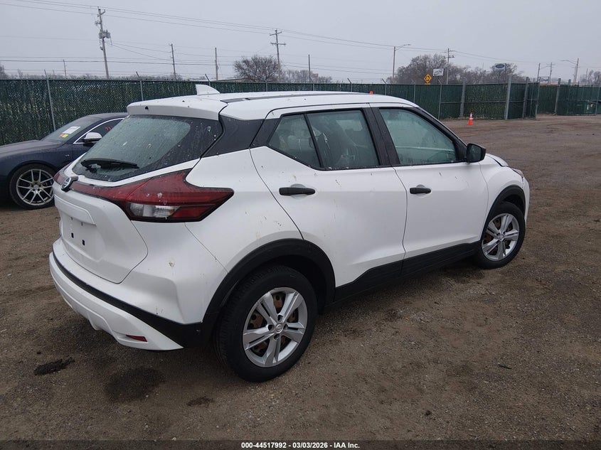 2021 Nissan Kicks VIN 3N1CP5BV1ML491057 IAAI salvage auction — LEFT FRONT, Salvage Title, sold $1,550 on 2026-07-19 (photo 4)