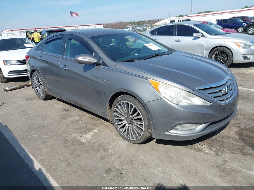 2012 Hyundai Sonata VIN 5NPEC4AB5CH452456 IAAI salvage auction — LEFT FRONT, Salvage Title, sold $725 on 2026-07-29 (photo 1)