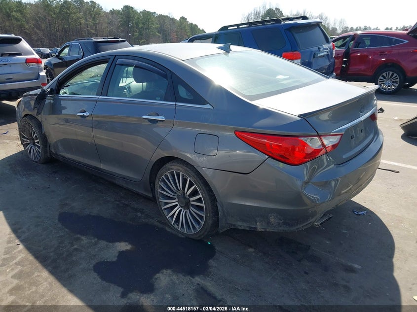 2012 Hyundai Sonata VIN 5NPEC4AB5CH452456 IAAI salvage auction — LEFT FRONT, Salvage Title, sold $725 on 2026-07-29 (photo 3)