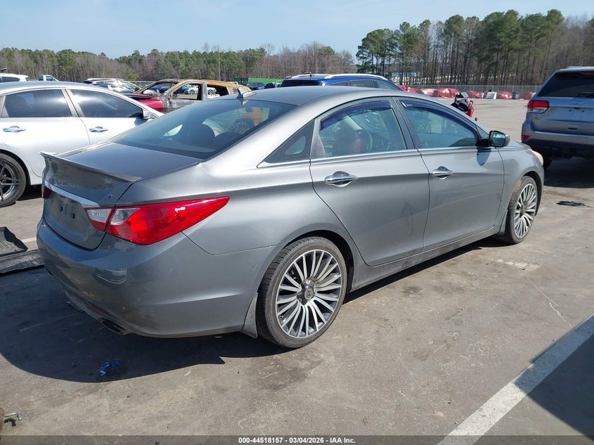 2012 Hyundai Sonata VIN 5NPEC4AB5CH452456 IAAI salvage auction — LEFT FRONT, Salvage Title, sold $725 on 2026-07-29 (photo 4)