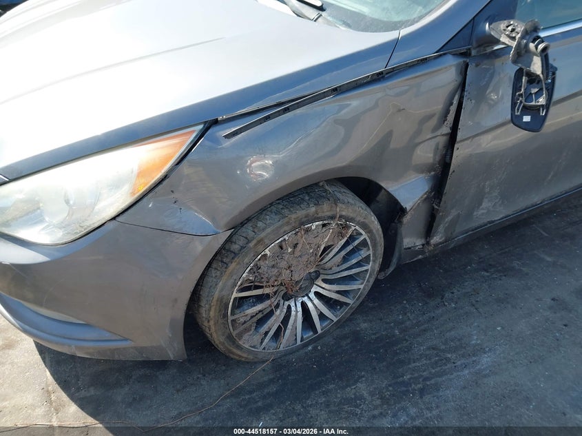 2012 Hyundai Sonata VIN 5NPEC4AB5CH452456 IAAI salvage auction — LEFT FRONT, Salvage Title, sold $725 on 2026-07-29 (photo 6)