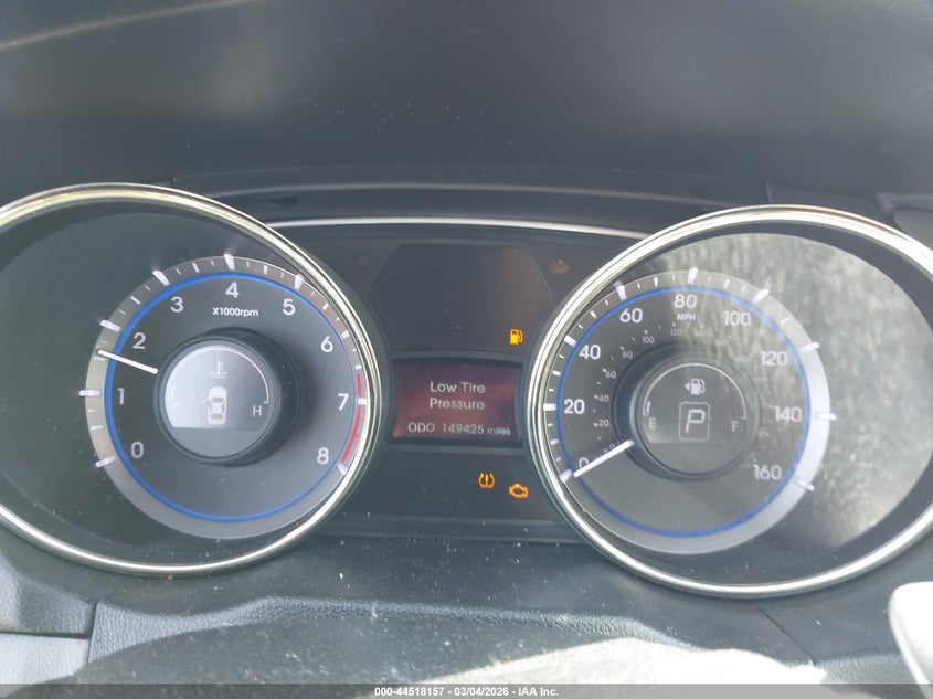 2012 Hyundai Sonata VIN 5NPEC4AB5CH452456 IAAI salvage auction — LEFT FRONT, Salvage Title, sold $725 on 2026-07-29 (photo 7)