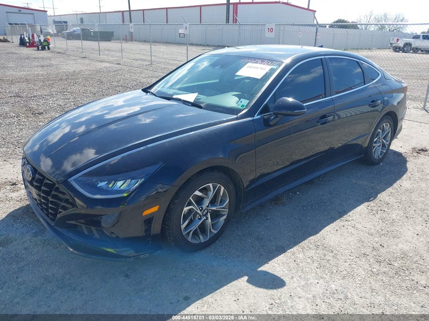 2023 Hyundai Sonata VIN KMHL64JA8PA268143 IAAI salvage auction — UNDERCARRIAGE, Salvage Title, sold $5,150 on 2026-07-22 (photo 2)