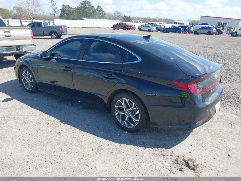 2023 Hyundai Sonata VIN KMHL64JA8PA268143 IAAI salvage auction — UNDERCARRIAGE, Salvage Title, sold $5,150 on 2026-07-22 (photo 3)
