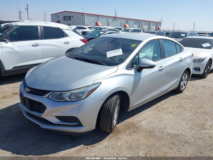 2016 Chevrolet Cruze VIN 1G1BC5SM4G7318095 IAAI salvage auction — RIGHT SIDE, Salvage (New Mexico), sold $1,100 on 2026-08-01 (photo 2)