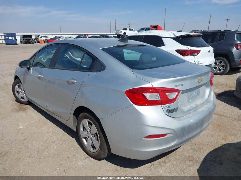 2016 Chevrolet Cruze VIN 1G1BC5SM4G7318095 IAAI salvage auction — RIGHT SIDE, Salvage (New Mexico), sold $1,100 on 2026-08-01 (photo 3)