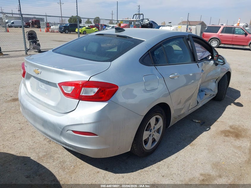 2016 Chevrolet Cruze VIN 1G1BC5SM4G7318095 IAAI salvage auction — RIGHT SIDE, Salvage (New Mexico), sold $1,100 on 2026-08-01 (photo 4)