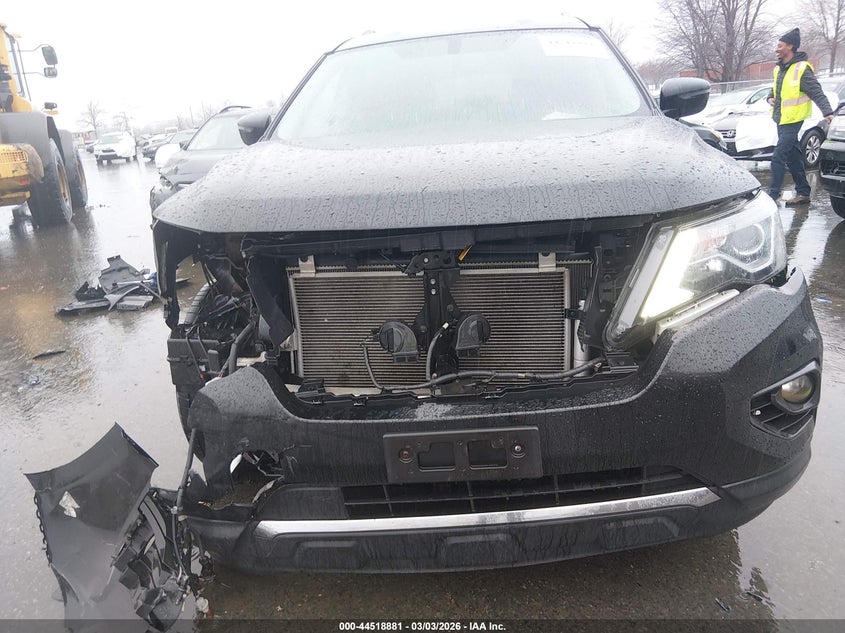 2018 Nissan Pathfinder VIN 5N1DR2MM5JC642905 IAAI salvage auction — FRONT END, Salvage (New Jersey), sold $1,550 on 2026-07-09 (photo 6)