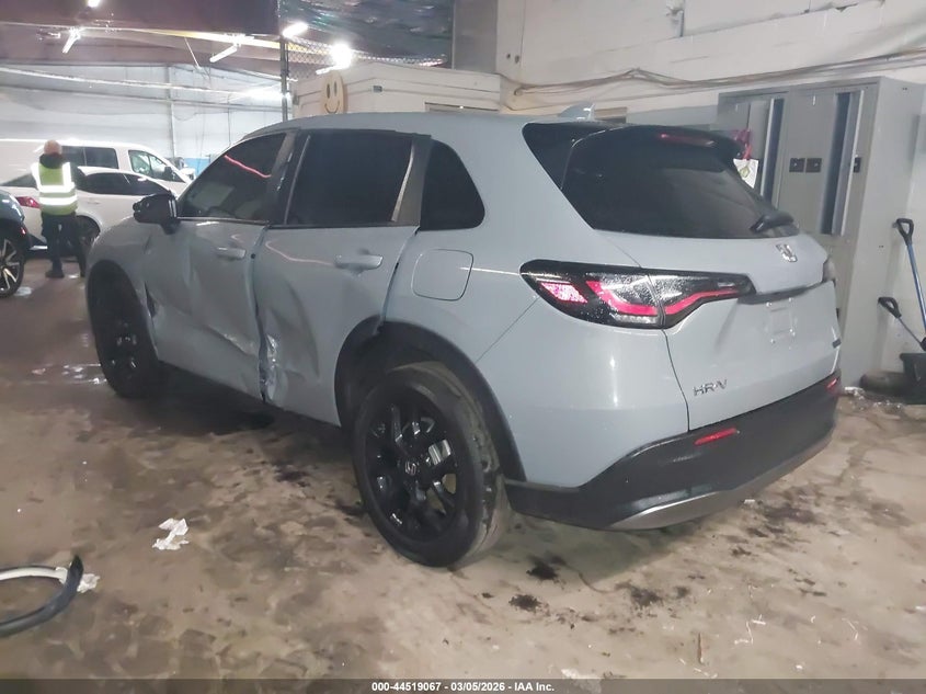 2025 Honda Hr-v VIN 3CZRZ2H55SM739738 IAAI salvage auction — SIDE, Salvage (New Jersey), sold $7,400 on 2026-07-09 (photo 3)
