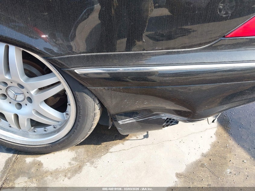 2003 Mercedes-benz S-klasse VIN WDBNG70JX3A374972 IAAI salvage auction — LEFT REAR, Original (Texas), sold $525 on 2026-07-07 (photo 6)