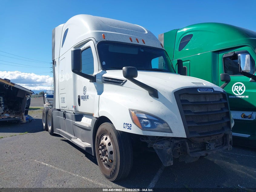 2020 Freightliner New cascadia 126 VIN 3AKJHHDR1LSKC0540 IAAI salvage auction — UNKNOWN, Clear-Dealer Only (Indiana), sold $9,900 on 2026-07-22 (photo 1)