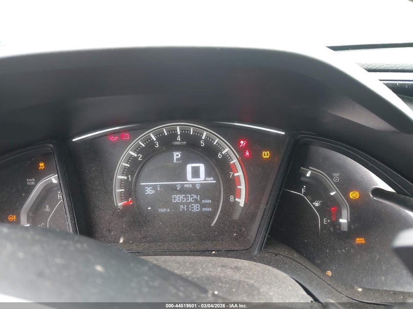 2018 Honda Civic VIN SHHFK7H46JU421937 IAAI salvage auction — RIGHT FRONT, Mv-907A (New York), sold $4,250 on 2026-09-11 (photo 7)