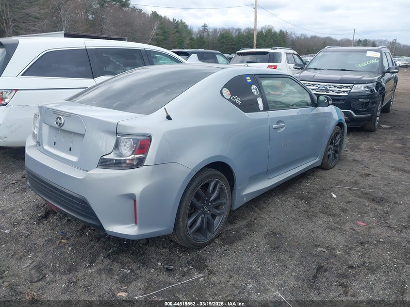 2014 Scion Tc VIN JTKJF5C72E3068758 IAAI salvage auction — ALL OVER, Salvage (Massachusetts), sold $850 on 2026-07-07 (photo 4)
