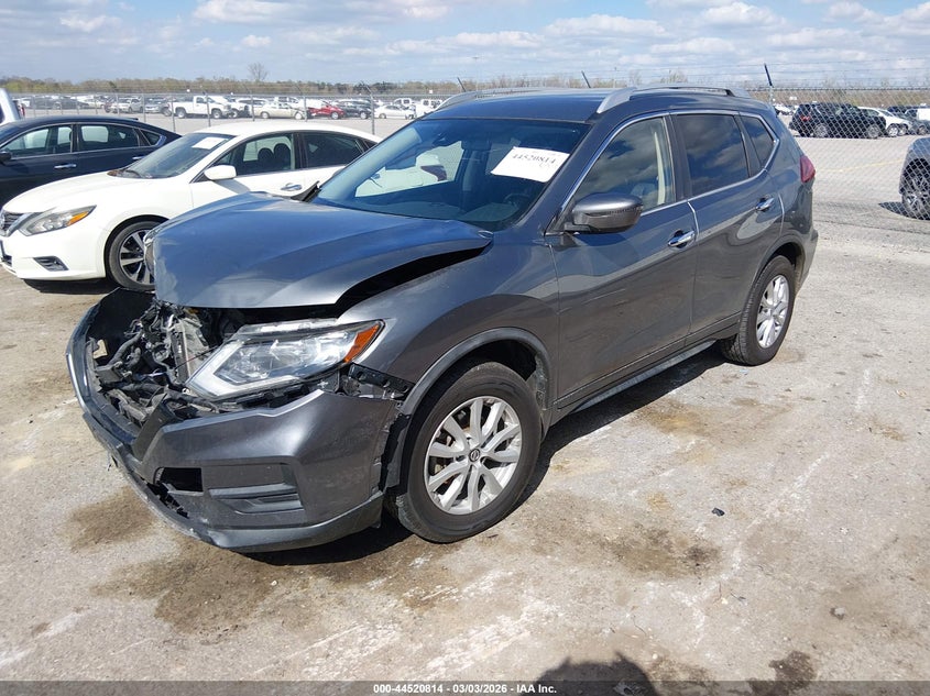 2020 Nissan Rogue VIN JN8AT2MV5LW130178 IAAI salvage auction — FRONT END, Salvage Title, sold $3,150 on 2026-07-14 (photo 2)