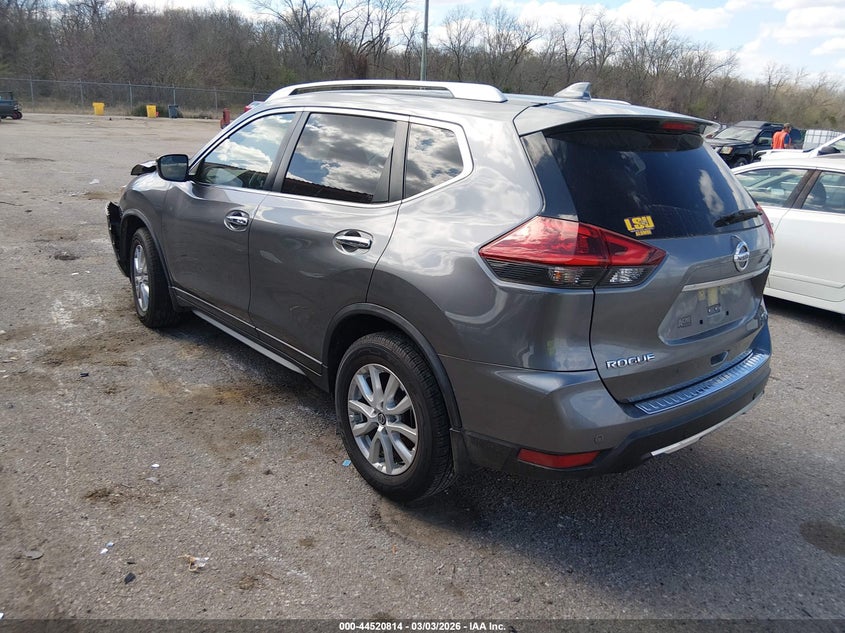 2020 Nissan Rogue VIN JN8AT2MV5LW130178 IAAI salvage auction — FRONT END, Salvage Title, sold $3,150 on 2026-07-14 (photo 3)