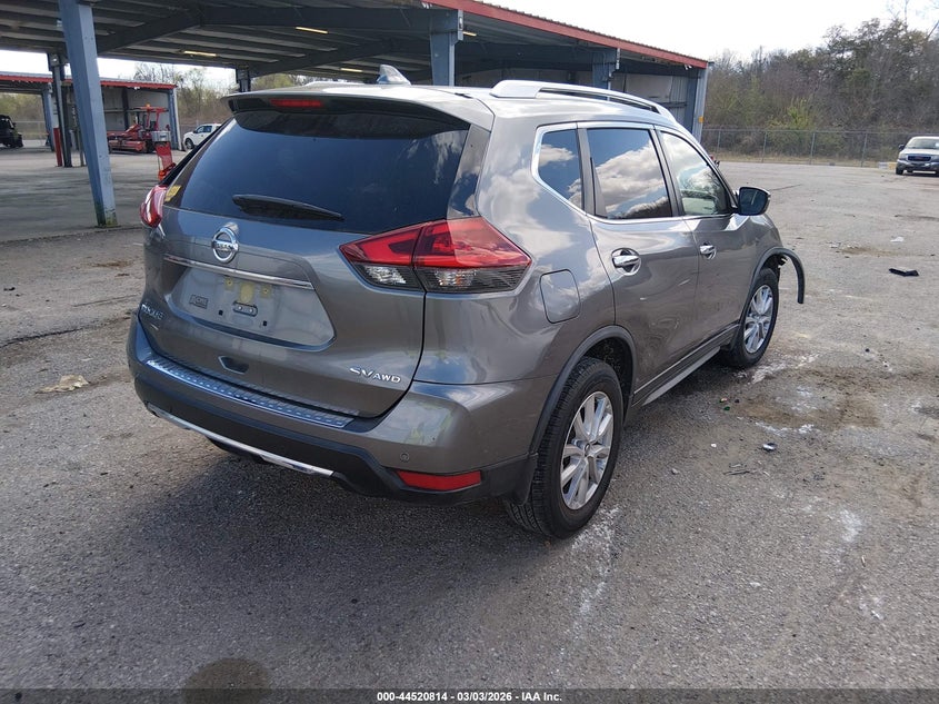2020 Nissan Rogue VIN JN8AT2MV5LW130178 IAAI salvage auction — FRONT END, Salvage Title, sold $3,150 on 2026-07-14 (photo 4)