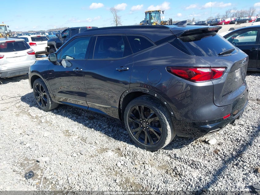 2021 Chevrolet Blazer VIN 3GNKBKRS5MS523927 IAAI salvage auction — FRONT END, Salvage (West Virginia), sold $8,500 on 2026-07-29 (photo 3)