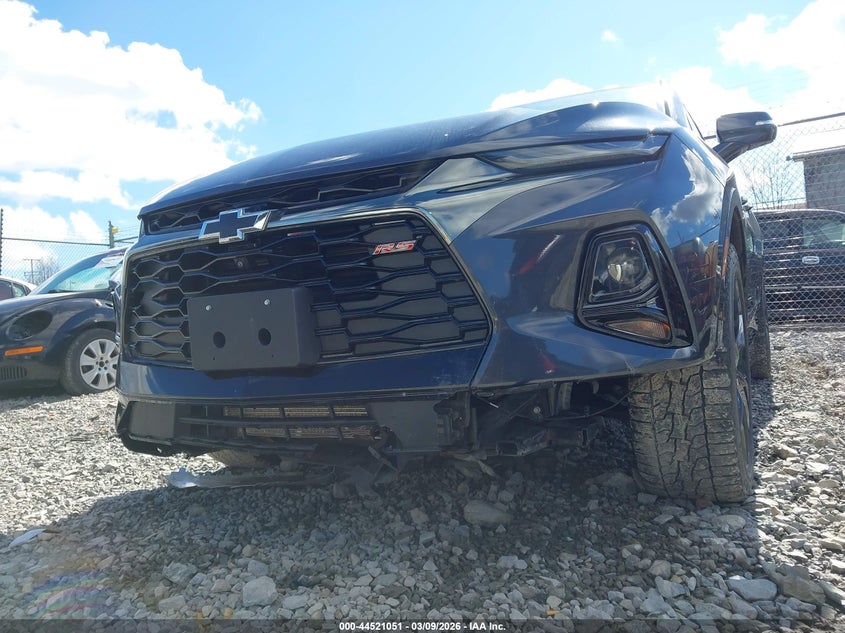 2021 Chevrolet Blazer VIN 3GNKBKRS5MS523927 IAAI salvage auction — FRONT END, Salvage (West Virginia), sold $8,500 on 2026-07-29 (photo 6)