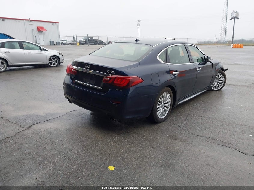 2016 Infiniti Q70 VIN JN1BY1PR1GM720554 IAAI salvage auction — RIGHT FRONT, Clear (Missouri), sold $475 on 2026-07-16 (photo 4)