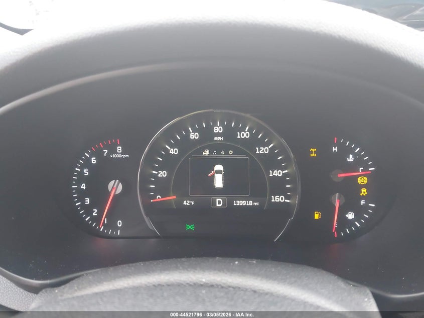 2017 Kia Sorento VIN 5XYPGDA56HG203766 IAAI salvage auction — THEFT, Salvage Title, sold $2,000 on 2026-07-15 (photo 7)