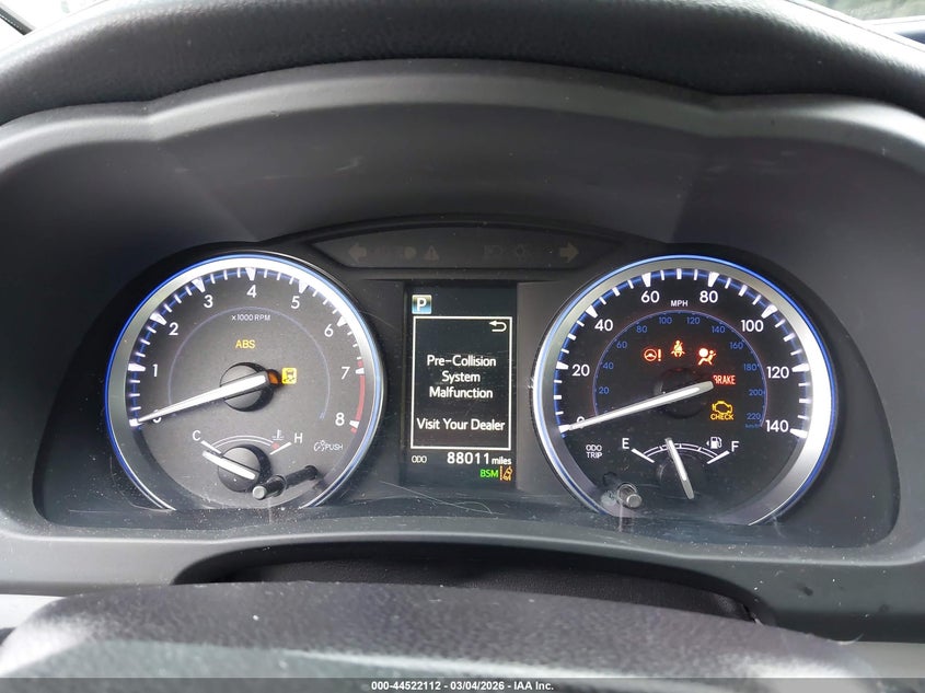 2018 Toyota Highlander VIN 5TDJZRFH1JS534568 IAAI salvage auction — FRONT & REAR, Salvage Title, sold $2,700 on 2026-07-08 (photo 7)