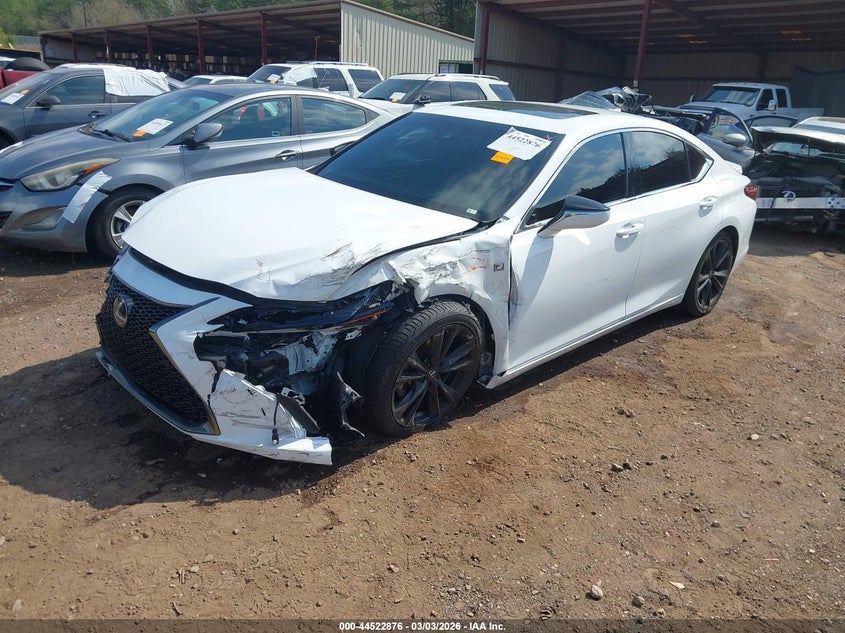 2022 Lexus ES VIN 58AGZ1B18NU138406 IAAI salvage auction — FRONT END, Salvage (Alabama), sold $16,000 on 2026-07-29 (photo 2)