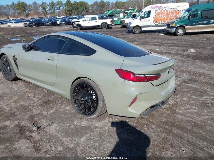 2020 BMW M8 VIN WBSAE0C04LBM08407 IAAI salvage auction — FRONT END, Salvage Title, sold $21,100 on 2026-07-10 (photo 3)